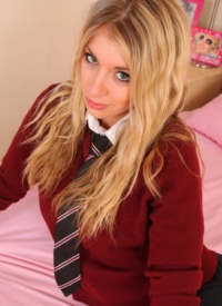 Bexie Frilly Skirt Schoolgirl Only Tease