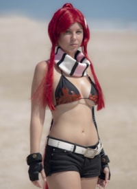 Freckle Sniper Girl Cosplay