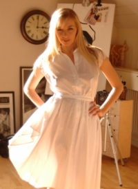 Hayley Marie White Dress