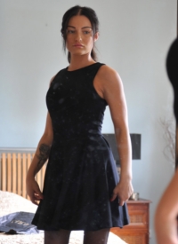 Kayleigh Black Dress Shopping Girlfolio