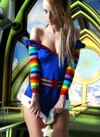 Lana Rainbow Cosplay