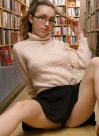 Mallory Christopher Cute Library Flasher Zishy