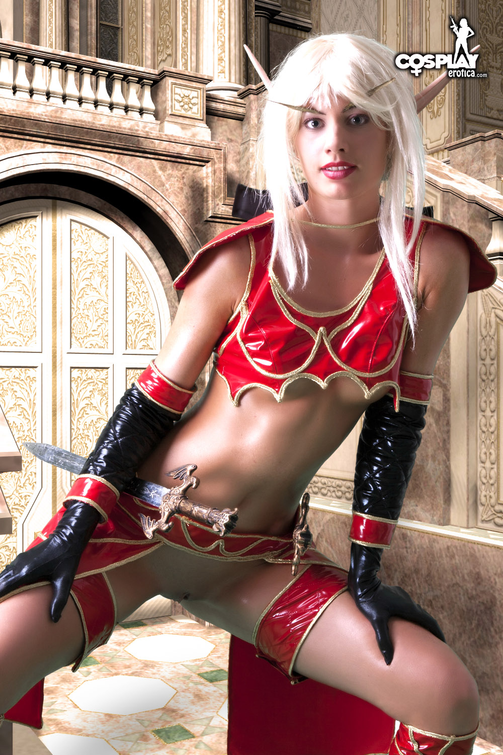 porn Sexy cosplay elf girl
