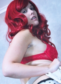 Redhead Cosplay Vixen
