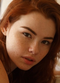 Sabrina Lynn Cute Redhead In Bed Zishy