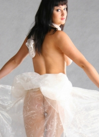 Scarlett Morgan White Wedding Nude Muse