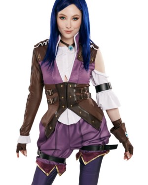 Ailee Anne League of Legends Caitlyn VR Cosplay X 2