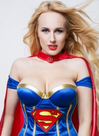 Angel Wicky Supergirl Cosplay