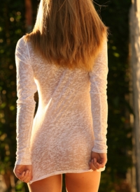 Ashley White Dress