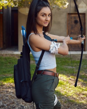 Eliza Ibarra Tomb Raider VR Cosplay X 5