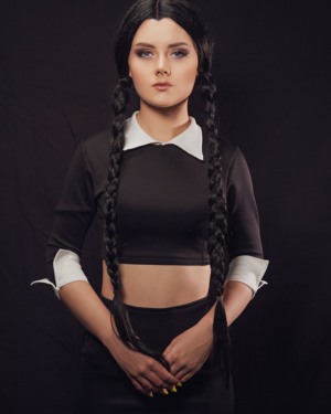 Emily Cutie The Addams Family VR Cosplay X 1
