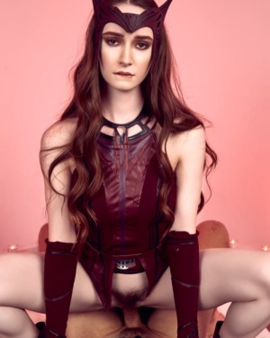 Hazel Moore Multiverse Of Madness Scarlet Witch VR Cosplay X 11