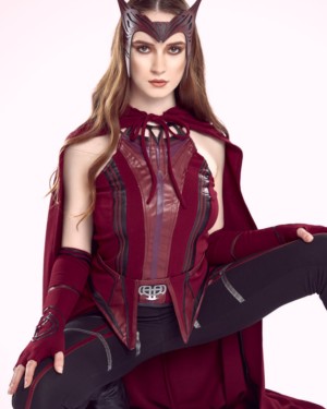 Hazel Moore Multiverse Of Madness Scarlet Witch VR Cosplay X 4