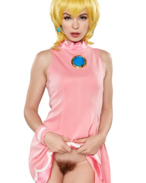 Lilly Bell Mario Tennis Aces Princess Peach VR Cosplay X 3