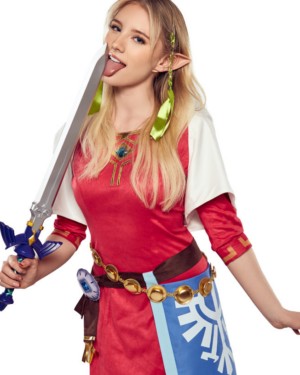 Melody Marks The Legend Of Zelda Skyward Sword VR Cosplay X 5