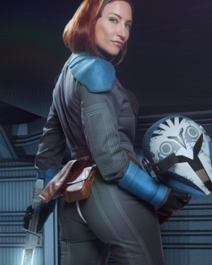 Sophia Locke The Mandalorian Bo Katan VR Cosplay X 6